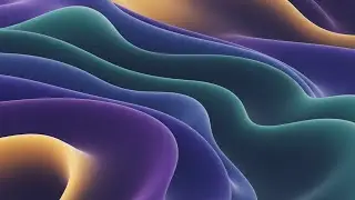 Slow Flowing Abstract Colors | Relaxing Ambient Visuals for Sleep, Focus & Calm