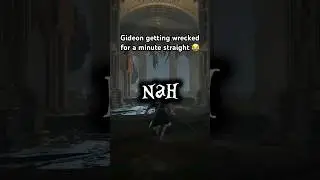 Gideon getting wrecked by this one🤣(elden ring) #memescompilation #gamememes #eldenring #memes