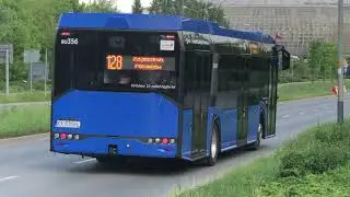 Pierwszy przejazd nowym Solarisem Urbino 12 IV FL Mild Hybrid BU356 MPK Kraków linia 128