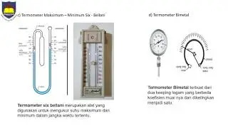 Sifat Termometrik dan jenis jenis termometer