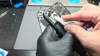 Remplacement de la façade arrière de l'iPhone 14 Plus (très abîmé) #Phonolib