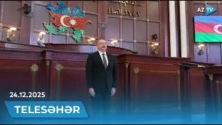 Bu gün Müzəffər Ali Baş Komandan, Prezident İlham Əliyevin doğum günüdür | TELESƏHƏR - 24.12.2025