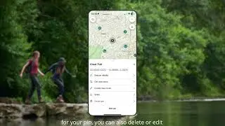 OS Maps app - Location Pins
