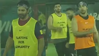 Varun Dhawan, Ranbir Kapoor & Arjun Kapoor At A Charity Football Match 2018