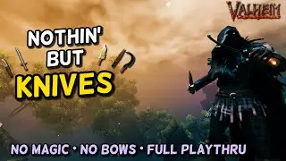 Nothin' But Knives EP07: Moder's Madness | Full Valheim Playthrough