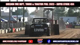 Supers Stock 4x4 at Sheldon Fire Dept Truck & Tractor Pull 2023