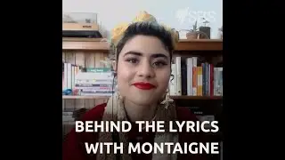 Behind The Lyrics | Montaigne Video | SBS Eurovision Big Night In.