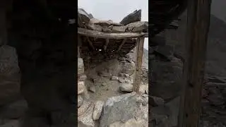 A 415 year old mosqu in mountain areas made a pure wood and stone
