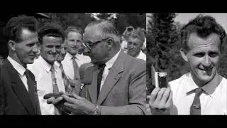 Sixten Jernberg ber&auml;ttar, radioinspelning 1965