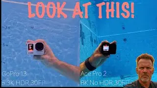 Insta360 Ace Pro 2 против GoPro Hero 13 в бассейне #insta360goultra #insta360 #insta360acepro2 #g...