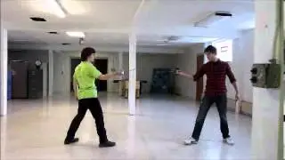 Robin Hood and Prince John Fight Scene