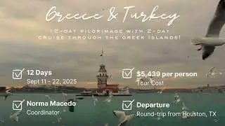12-Day Pilgrimage to Greece & Turkey
