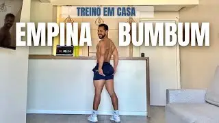 Treino em CASA EMPINA BUMBUM - sem equipamentos