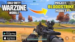 This Game Looks Like Call of Duty Warzone Mobile | Project BloodStrike Gameplay (Android/iOS)