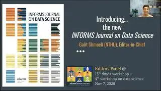 Introducing the IJDS at the 2020 INFORMS joint Joint DMDA/DS Editorial Panel Session