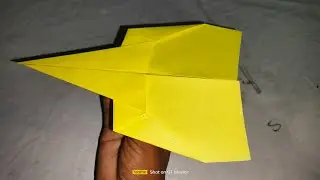 How to make a Paper Airplane that flies Far 10000 Feet | paper airplanesthat fly far #rocket