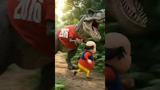 Moto Piche dinosaur pad raha hai | #motupatlu #funny #trinding #viral #shorts #videos