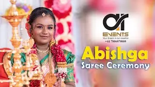 Abishga Saree Ceremony Highlights  | Denmark | Redpixcreation |  arevents | 07886870888
