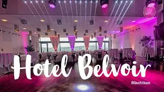 Hochzeit ❤️ Heiraten im Hotel Belvoir in R&uuml;schlikon Z&uuml;rich - Hochzeits DJ Benz