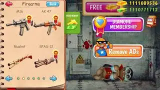 Try Strongest Gun  || Kick The Buddy