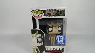DC Legion of Collectors Exclusive Funko Pop Vinyl Suicide Squad Enchantress Unboxing