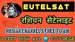 How to set 2 feet dish Rusian satellite📡🛠 ✅Eutelsat 70b new update!! Eutelsat 70&deg;E new channel list