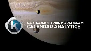 Calendar Analytics - Taking a look at your analytics #Kartranaut