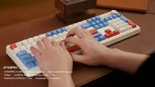 #AF108PRO, 네 가지 스위치, 네 가지 감각. 당신이 원하는 타건이 완성된다.