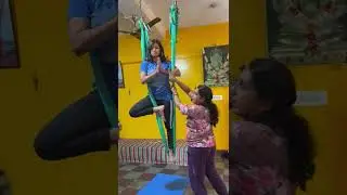 Aerial Yoga Day | Aerial Yoga Class Online | Aerial Yoga Poses | Learn Aerial Yoga