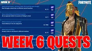 How to *EASILY* Complete All Week 6 Quests in Fortnite Chapter 4 Season 4 (Full Guide)