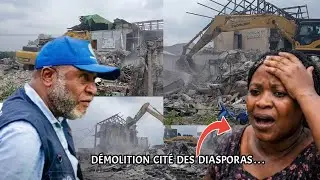 KINSHASA 👉 DÉMOLITION CITÉ DES DIASPORAS | MUANA POTO ALELI 42 ANS SOUFFRANCE NIONSO NA MAYI ...