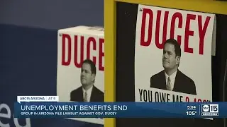 Lawsuit accused Ducey of illegally ending unemployment benefits