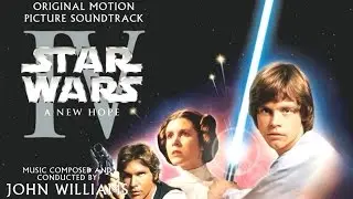 Star Wars Episode IV A New Hope (1977) Soundtrack 06 The Hologram Binary Sunset Medley