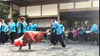 和歌山県　みなべ町清川　獅子舞