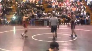 Teacher vs student wrestling match