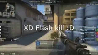 CSGO Flash kill #ROAAAR