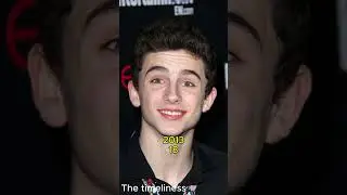 Evolution of Timothee Chalamet 1995~2025