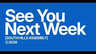1/11/26 - Sunday Service