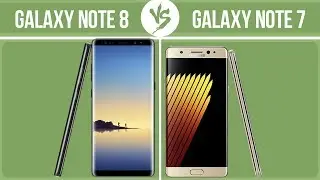 Samsung Galaxy Note 8 vs Samsung Galaxy Note 7 ✔️