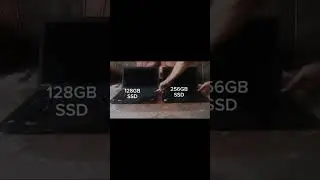 Lenovo think pads 128GB SSD vs 256GB SSD speed test