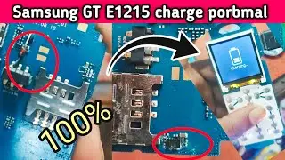 Samsung GT-E 1215 charging problem | Samsung GT-E 1215 || samsung e1200y fake charging solution