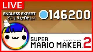 [どこマリ難] 146,200 cleared Expert Endless [Super Mario Maker 2]