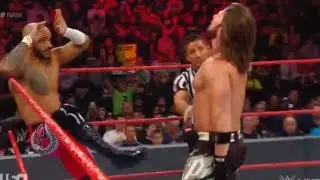 AJ Styles Vs Ricochet WWE RAW 24 June 2019