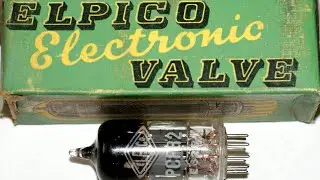 Unboxing An Elpico PCF82 Triode Pentode Vacuum Tube #UnboxingVintageElectronicComponents