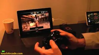 E3 2011: OnLive iPad with Controller Demo