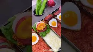 YouLookYummy850| Crunchy rice crust roll with secret sauce and multiple ingredients! 香酥可口的锅巴饭来啦！