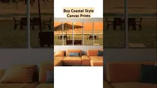 Mybudgetart.com.au I Buy Coastal Style Canvas Prints I Art #decor #diy #viral #shorts #shortsvideo