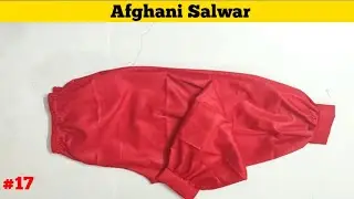 Tailoring Course Day 17 | Afghani Salwar | Stitch A19 |