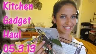 Kitchen Gadget Haul 5.3.13 - Laura's Topics Starring Laura Vitale