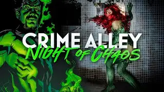 ☢️ La historia del pasaje 'CRIME ALLEY: NIGHT OF CHAOS' ☢️ | PARQUE WARNER #Halloween #Scary Night